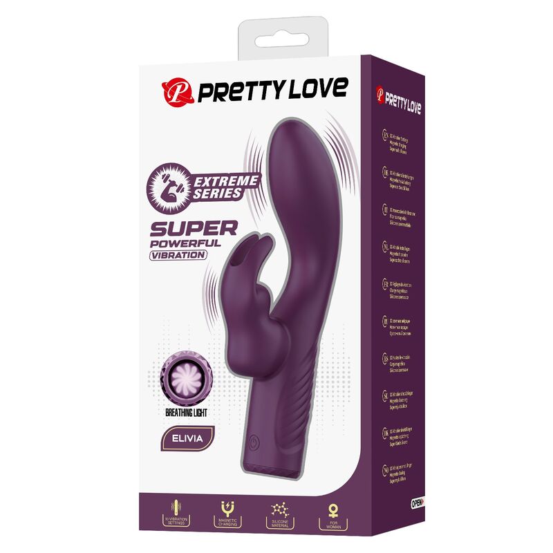 Vibratore Punto G Pretty Love Olivia — Viola