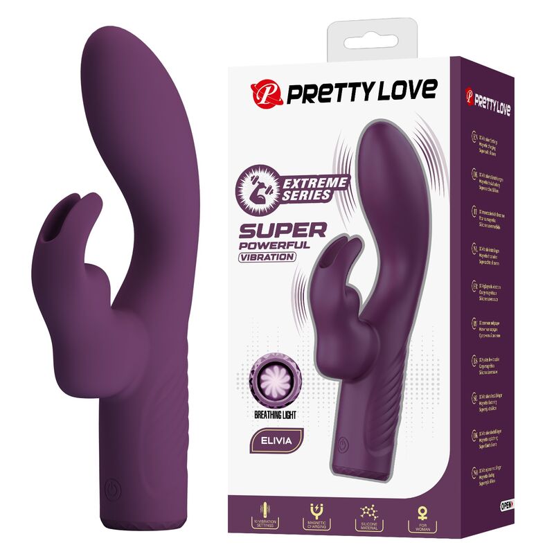 Vibratore Punto G Pretty Love Olivia — Viola