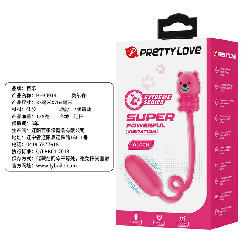 Vibratore a Proiettile PRETTY LOVE Olson — Rosa