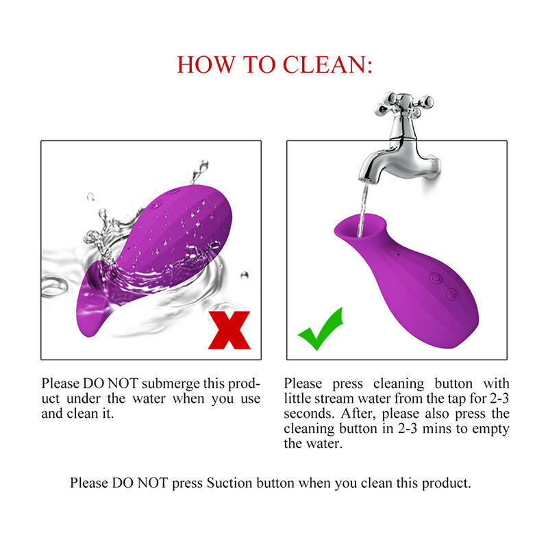 Stimolatore Clitorideo HIGH TECH Magic Bottle — Viola