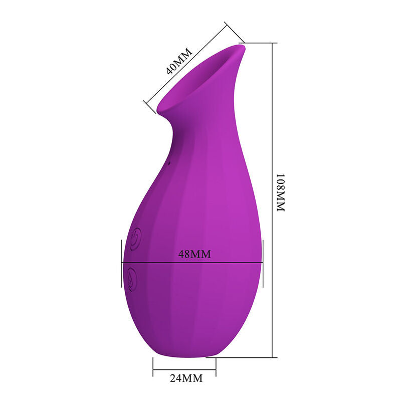 Stimolatore Clitorideo HIGH TECH Magic Bottle — Viola