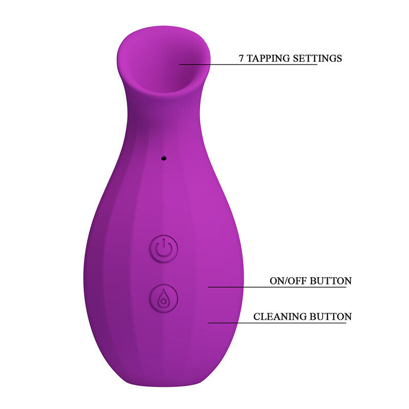 Stimolatore Clitorideo HIGH TECH Magic Bottle — Viola