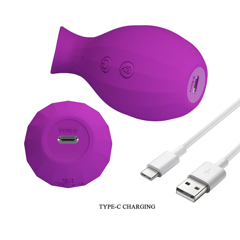 Stimolatore Clitorideo HIGH TECH Magic Bottle — Viola
