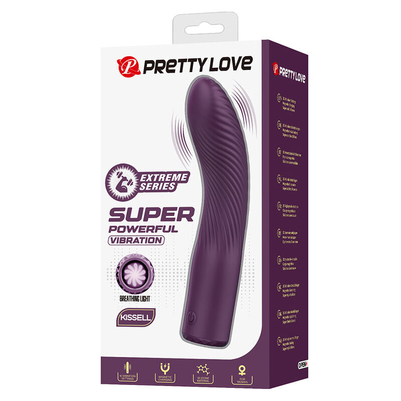 Vibratore Ricaricabile Pretty Love Kissell — Viola