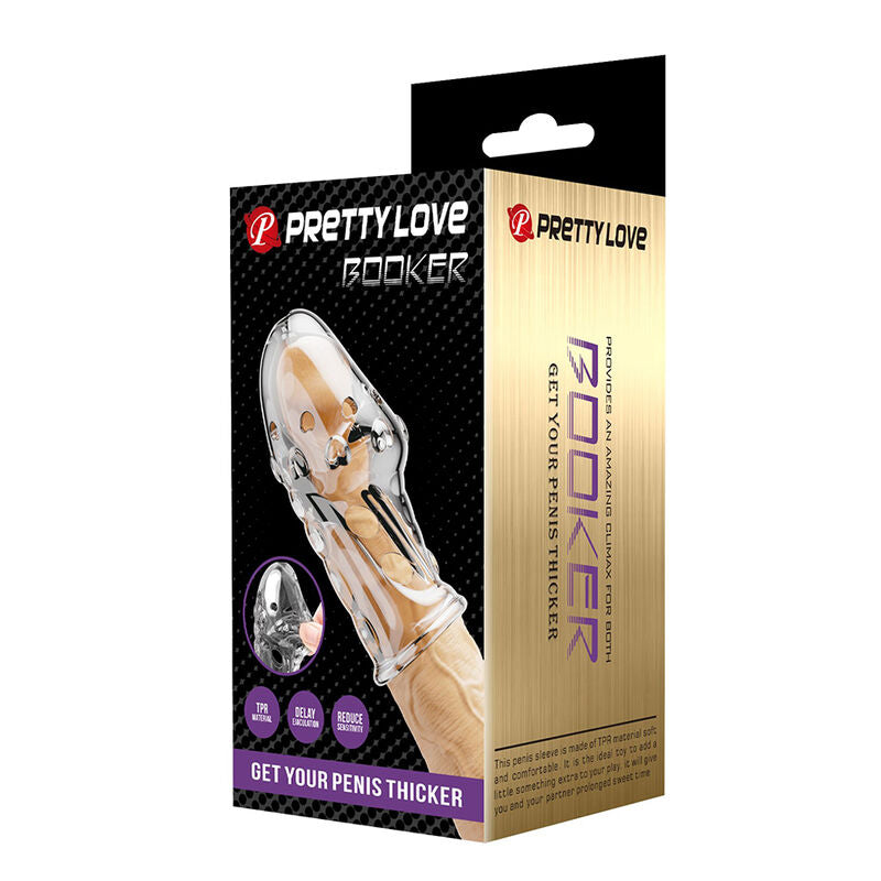 Manicotto per Pene PRETTY LOVE Rocker — Trasparente
