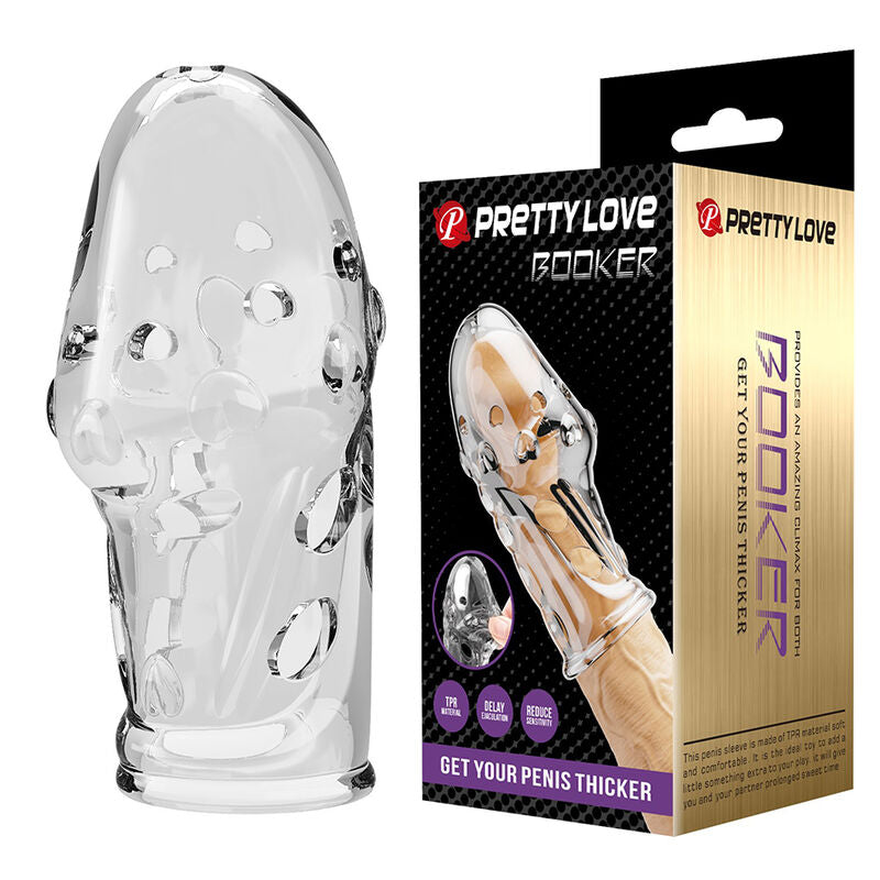 Manicotto per Pene PRETTY LOVE Rocker — Trasparente