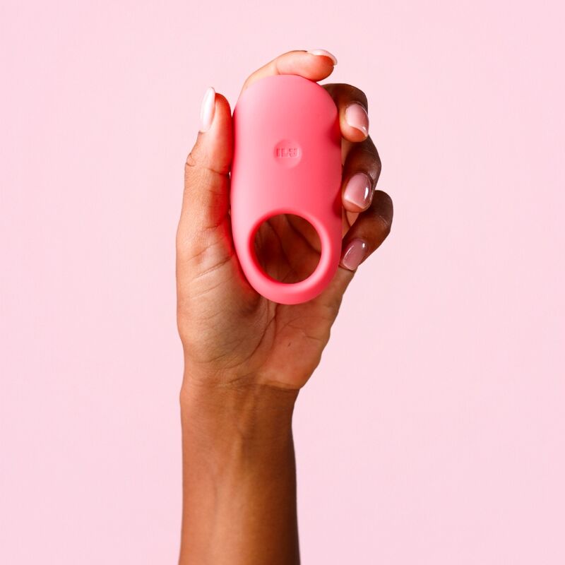 Anello Vibrante JE JOUE ILY Cock Ring — Nero