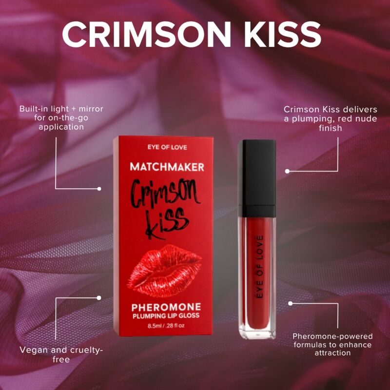 Lucidalabbra Feromoni Eye Of Love Matchmaker Crimson Kiss — Rosso Ruggine