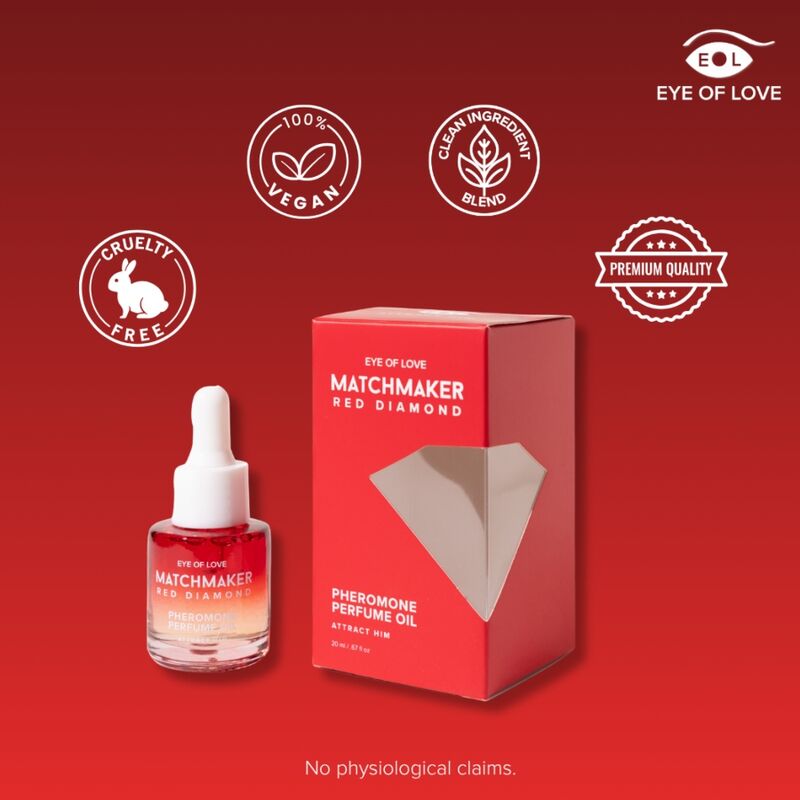 Olio Profumato ai Feromoni EYE OF LOVE Red Diamond — 20 ml