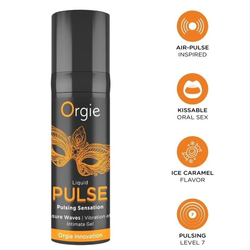 Gel Intimo Pulsante ORGIE Pulse Kissable — 15 ml
