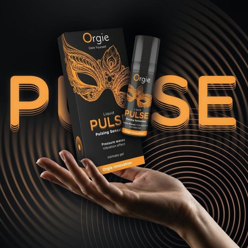 Gel Intimo Pulsante ORGIE Pulse Kissable — 15 ml