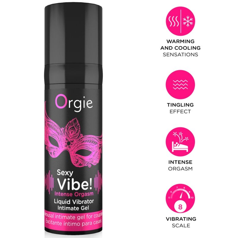 Gel Intimo Stimolante ORGIE Sexy Vibe — 15 ml
