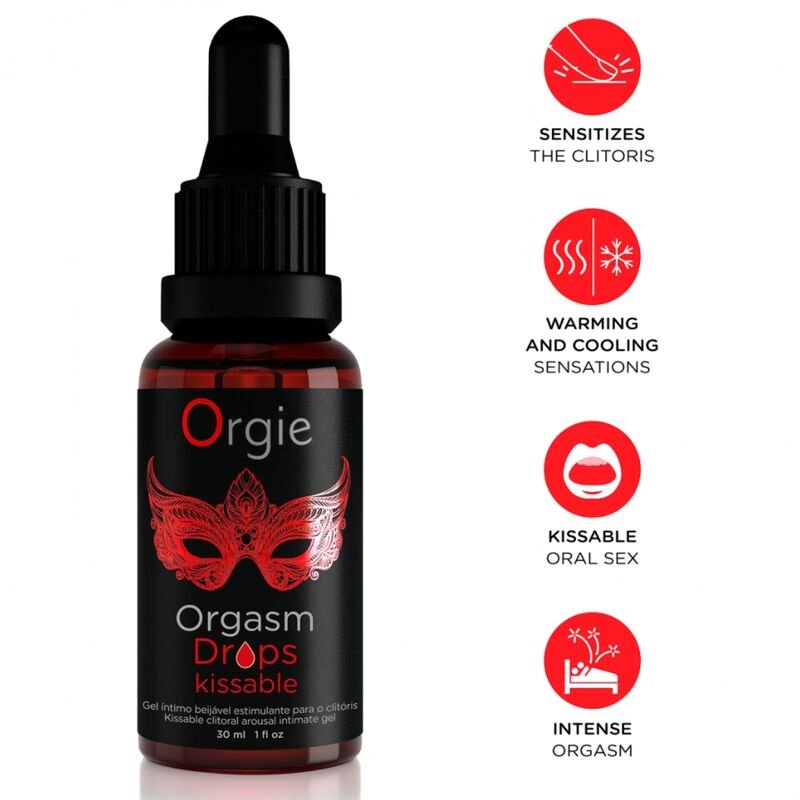 Gocce Orgasmo ORGIE Kissable Clitoral Arousal — 30 ml