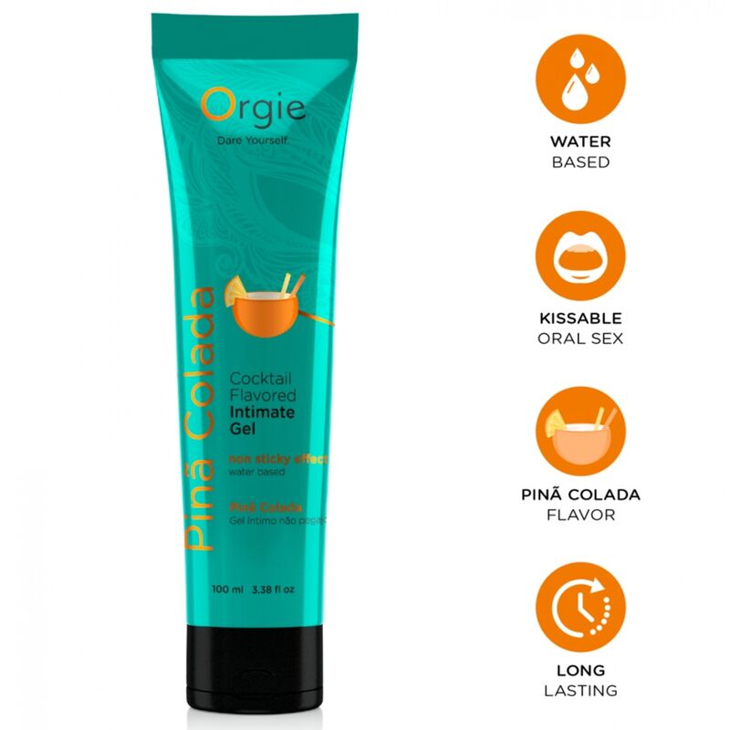 Lubrificante Baciabile ORGIE Piña Colada — 100 ml