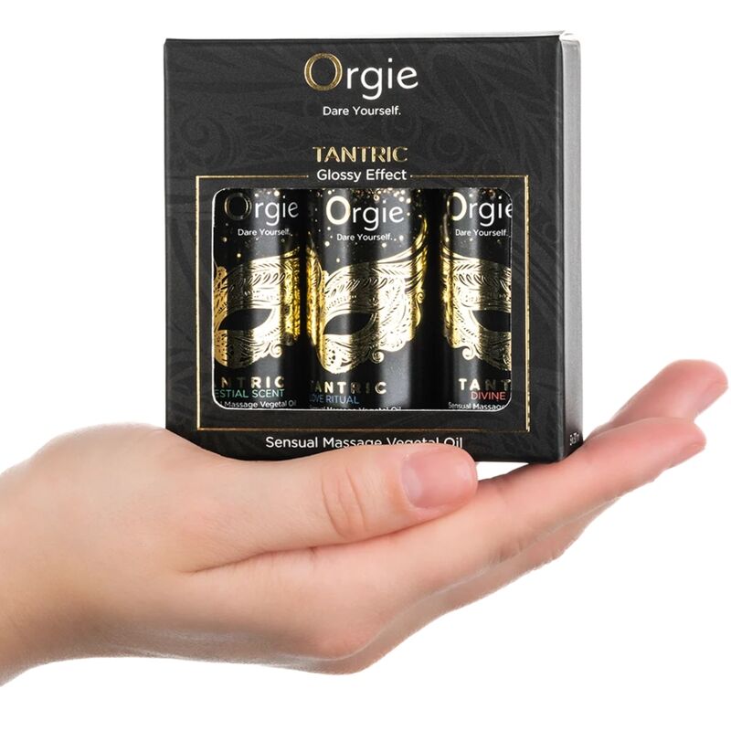 Olio da Massaggio ORGIE Tantric Mini Size Collection — 3x30 ml
