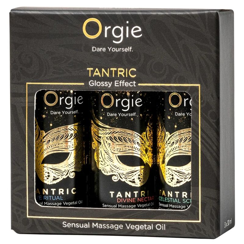 Olio da Massaggio ORGIE Tantric Mini Size Collection — 3x30 ml