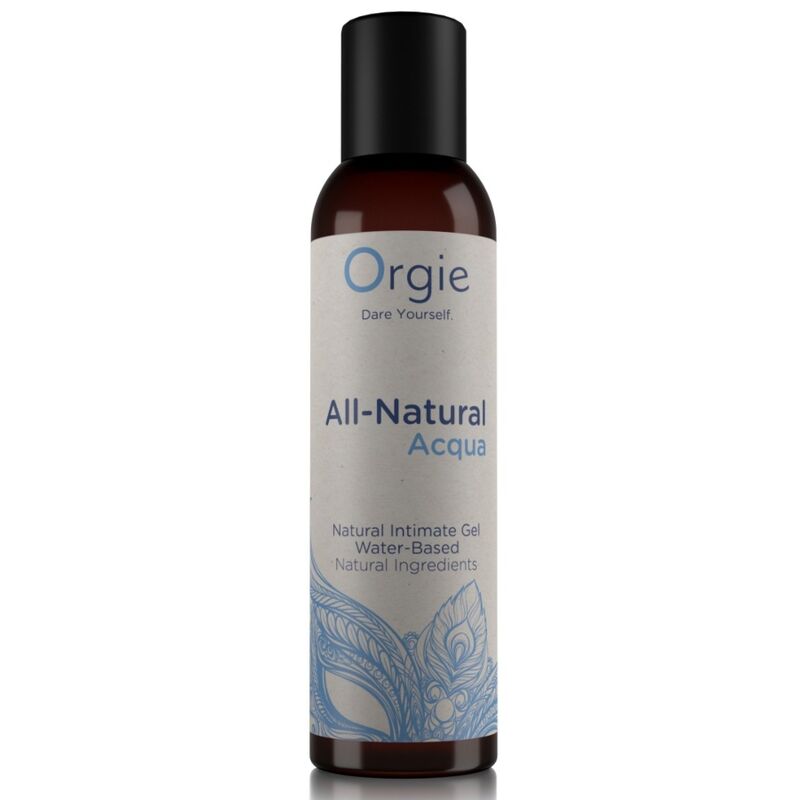 Lubrificante Intimo ORGIE All-Natural Water-Based — 150 ml