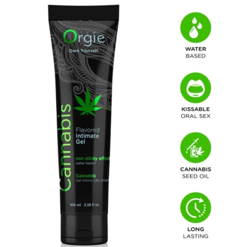 Lubrificante Intimo ORGIE Cannabis Kissable — 100 ml
