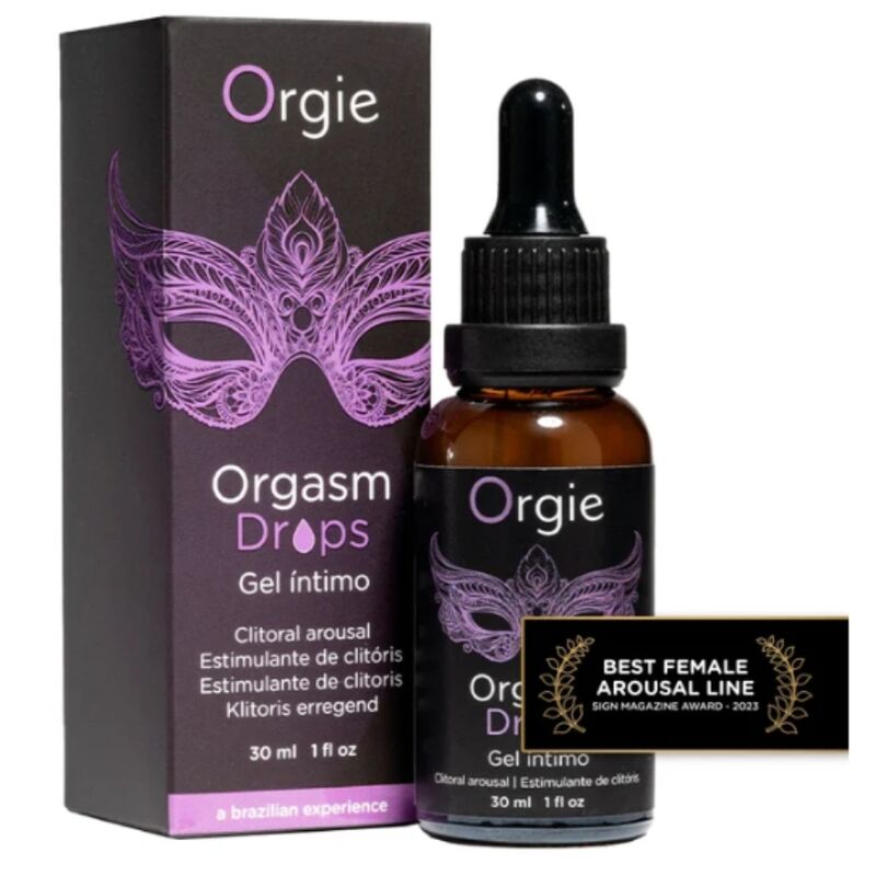 Gocce Stimolanti ORGIE Orgasms Drops Clitoral Arousal — 30 ml