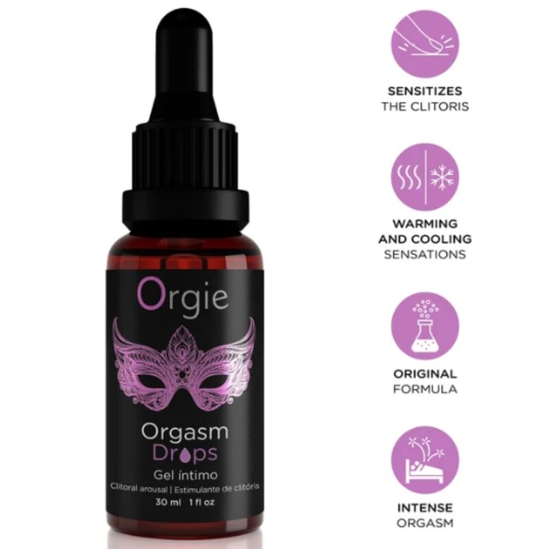 Gocce Stimolanti ORGIE Orgasms Drops Clitoral Arousal — 30 ml
