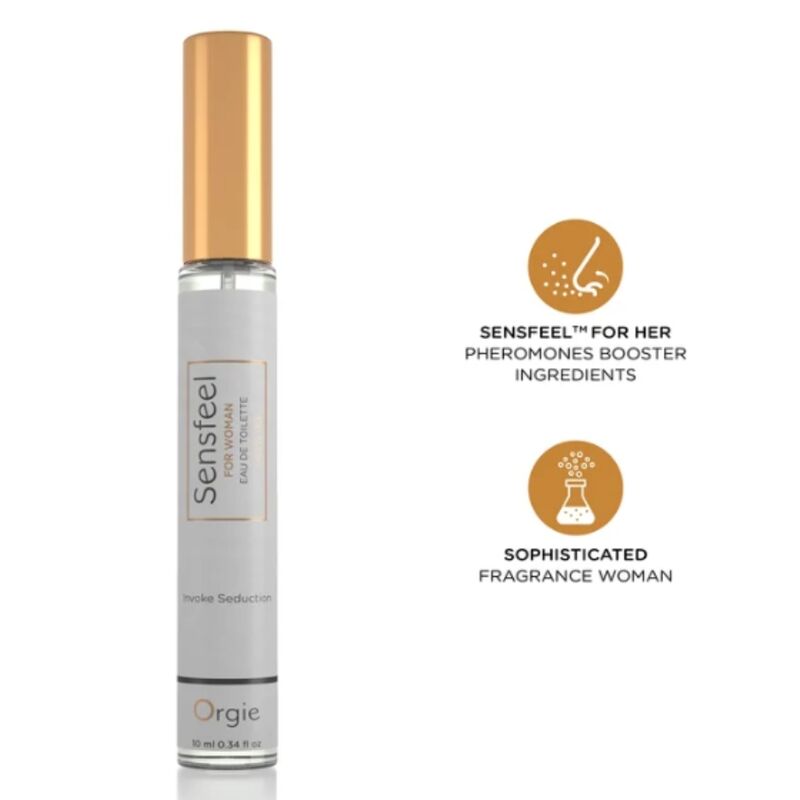 Eau de Toilette ORGIE Sensfeel for Woman Pheromone Booster — 10 ml