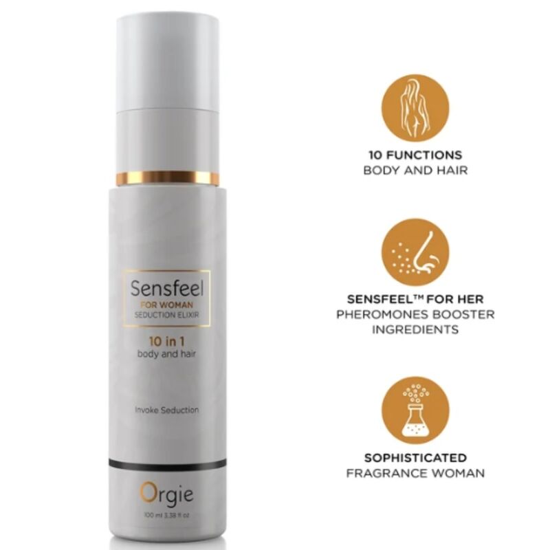 Elisir di Seduzione ORGIE Sensfeel™ 10 in 1 — 100 ml