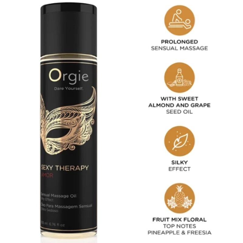 Olio da Massaggio ORGIE Sexy Therapy Amor — 200 ml