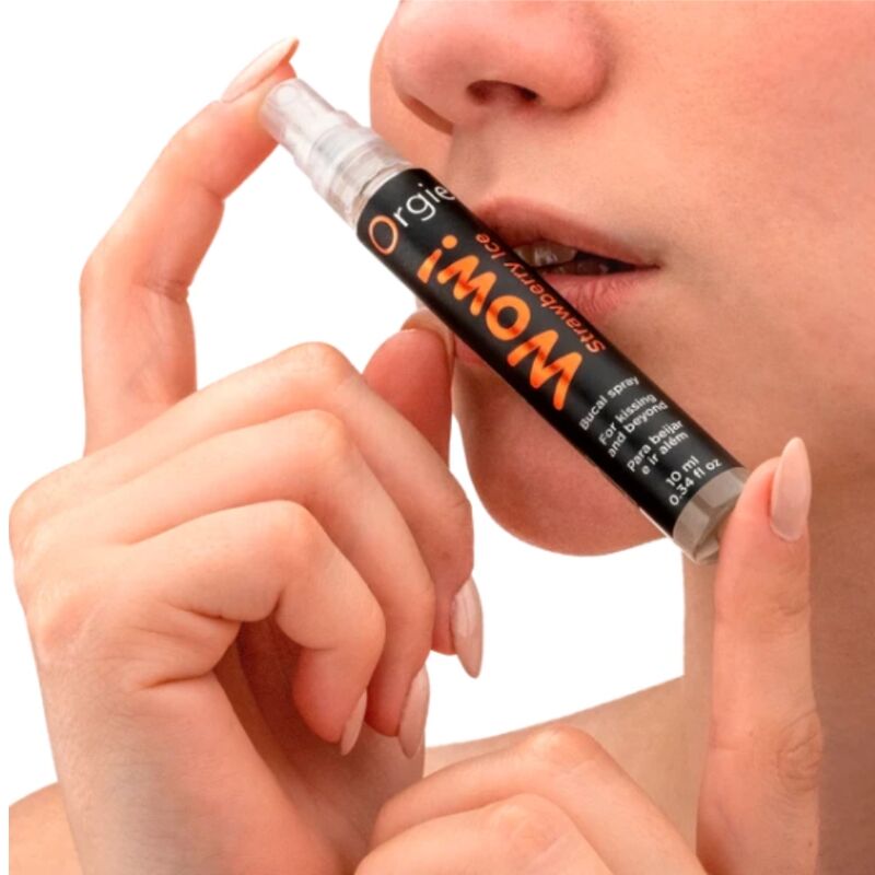 Spray Orale ORGIE Wow! — Fragola Ghiacciata 10 ml