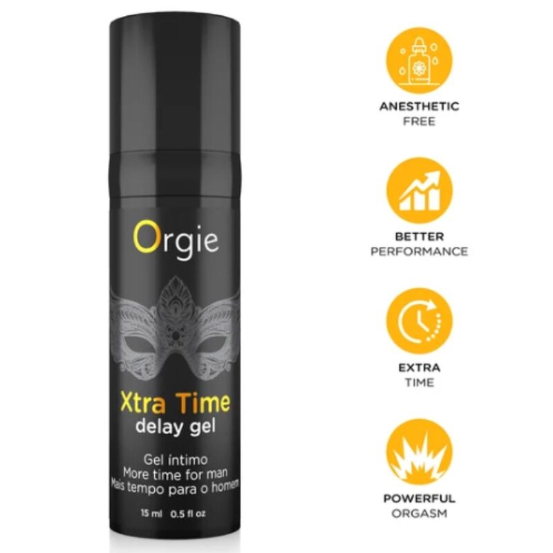 Gel Ritardante ORGIE Xtra Time — 15 ml