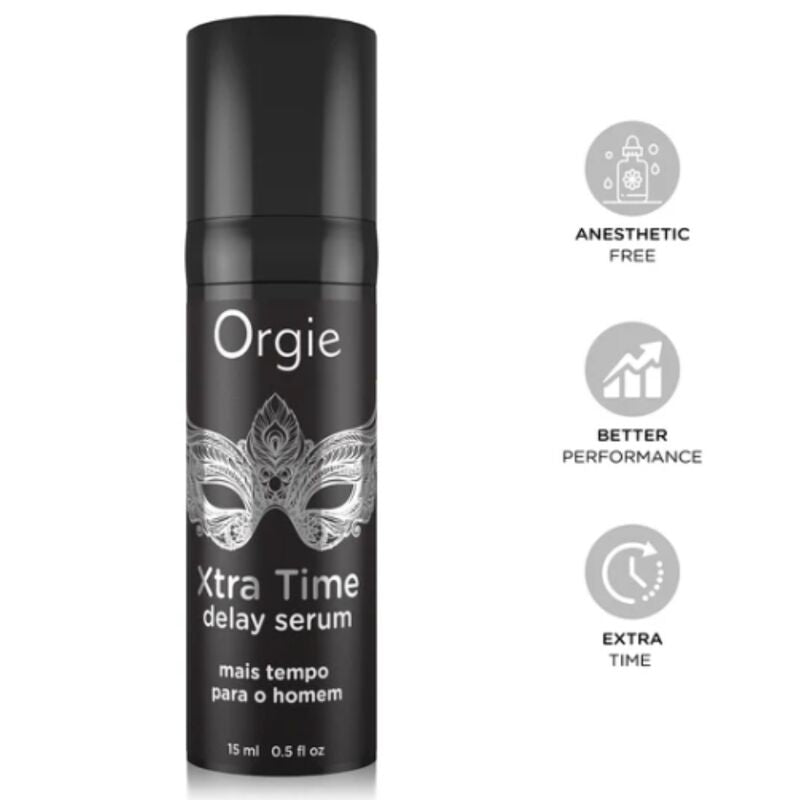 Siero Ritardante ORGIE Extra Time Silicone — 15 ml
