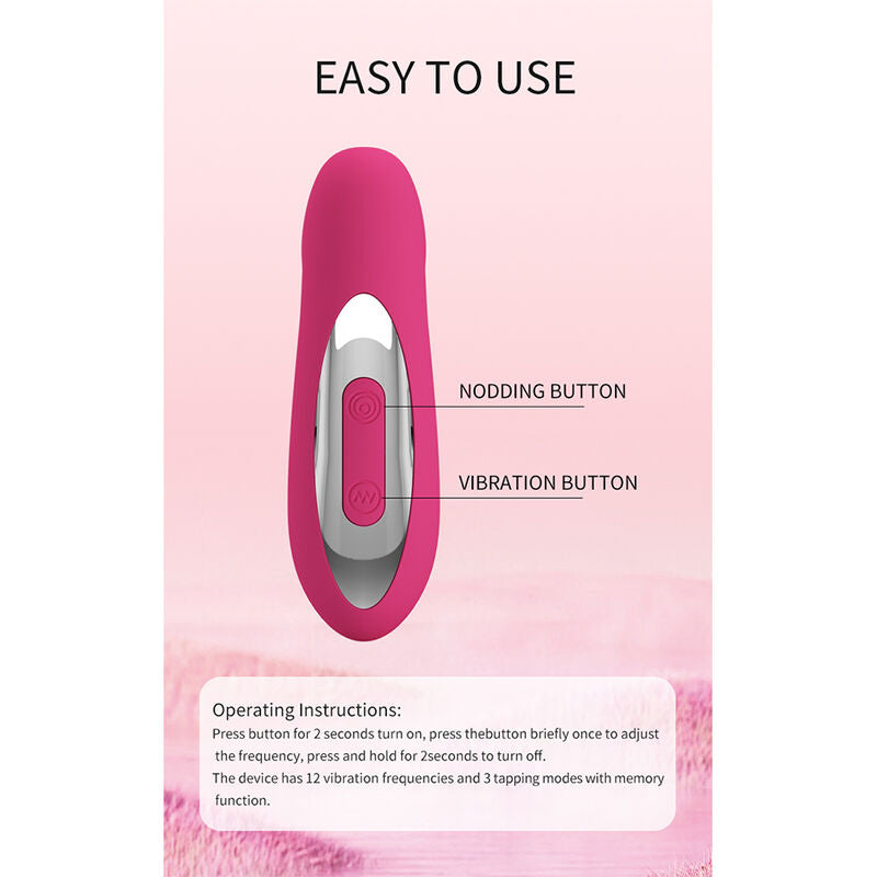 Vibratore Punto G Pretty Love Duden — Rosa