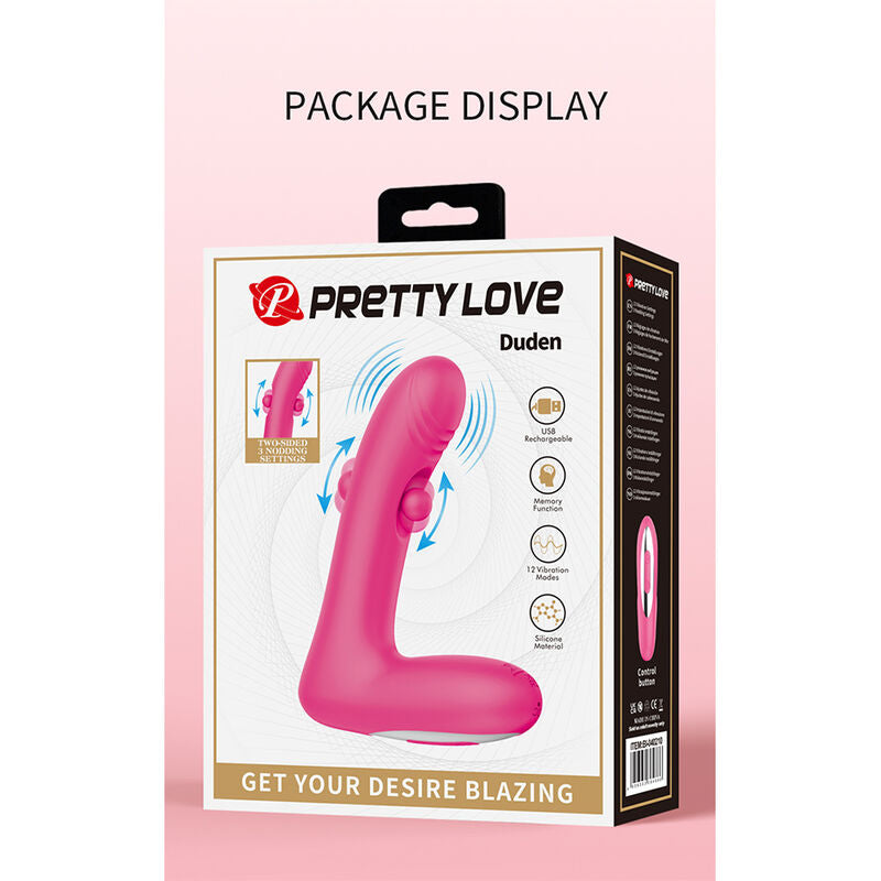 Vibratore Punto G Pretty Love Duden — Rosa