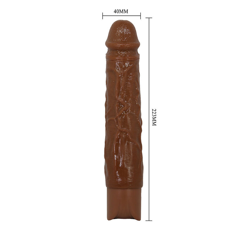 Dildo Vibrante PRETTY LOVE Kessler — Marrone