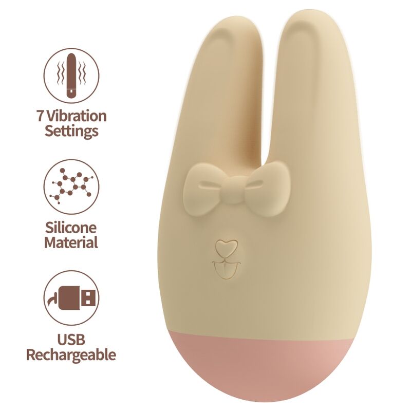 Stimolatore Esterno ROMANCE Bunny — Rosa