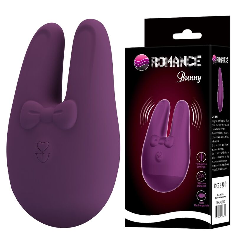 Stimolatore Esterno ROMANCE Bunny — Silicone Morbido
