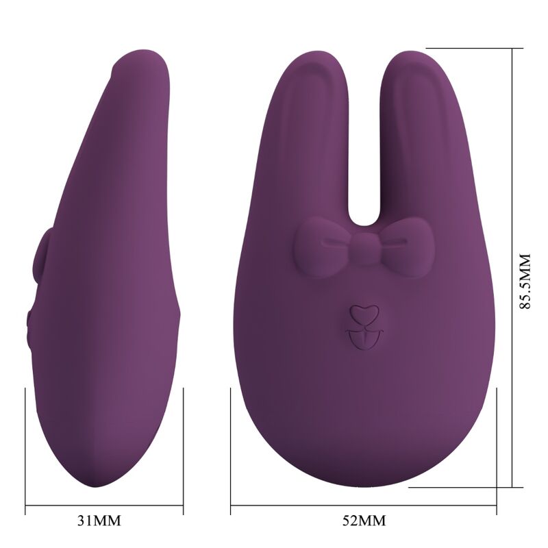 Stimolatore Esterno ROMANCE Bunny — Silicone Morbido