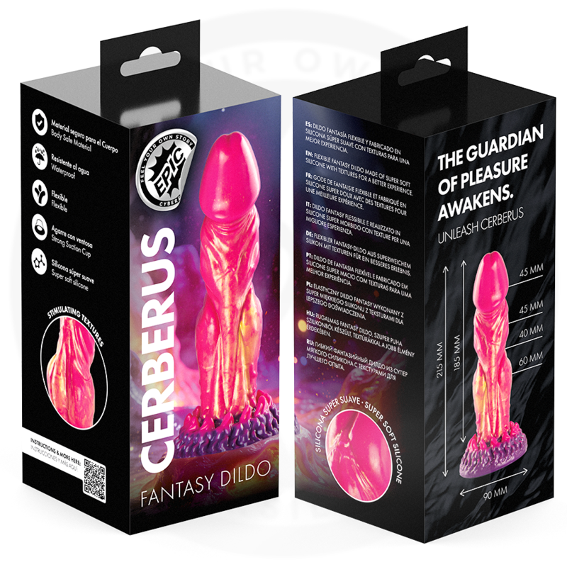 Dildo EPIC Cerberus — Fuoco Mitologico