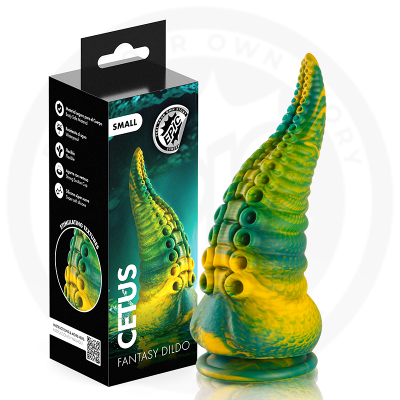Dildo EPIC Cetus Tentacolo — Verde Piccolo