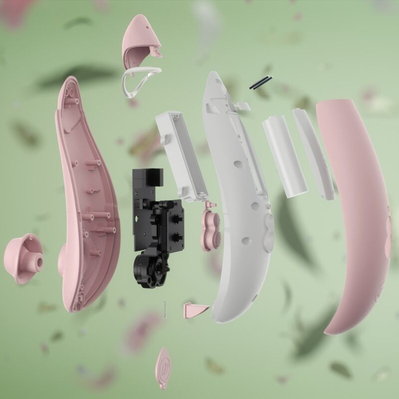 Stimolatore Clitorideo Womanizer Premium Eco — Rosa