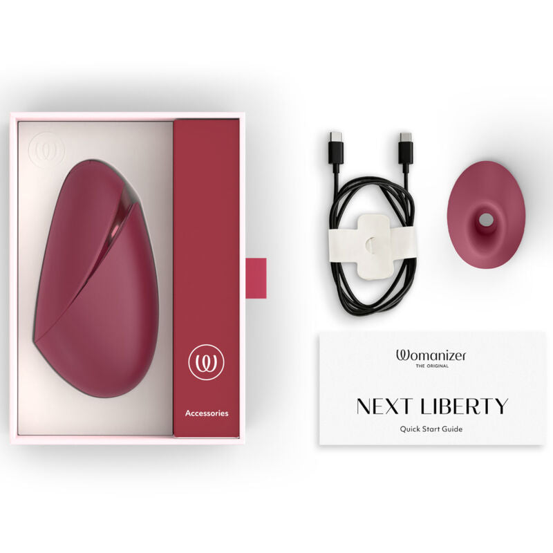 Stimolatore Clitorideo Womanizer Next — Bordeaux