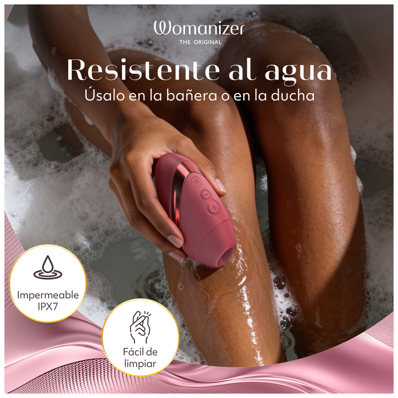 Stimolatore Clitorideo Womanizer Next Liberty — Bordeaux