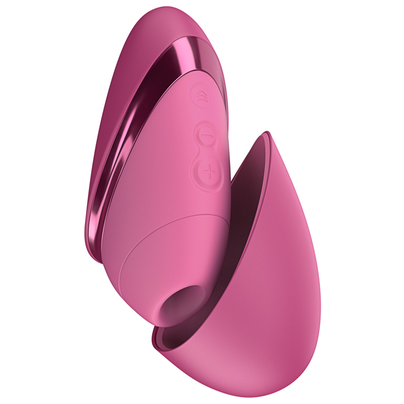 Stimolatore Clitorideo Womanizer Next Liberty — Rosa Acceso