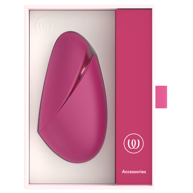 Stimolatore Clitorideo Womanizer Next Liberty — Rosa Acceso