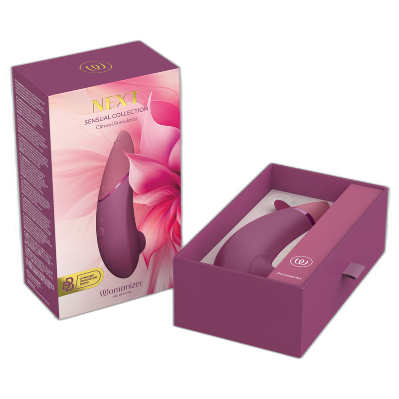 Stimolatore Clitorideo WOMANIZER Next — Rosa Scuro