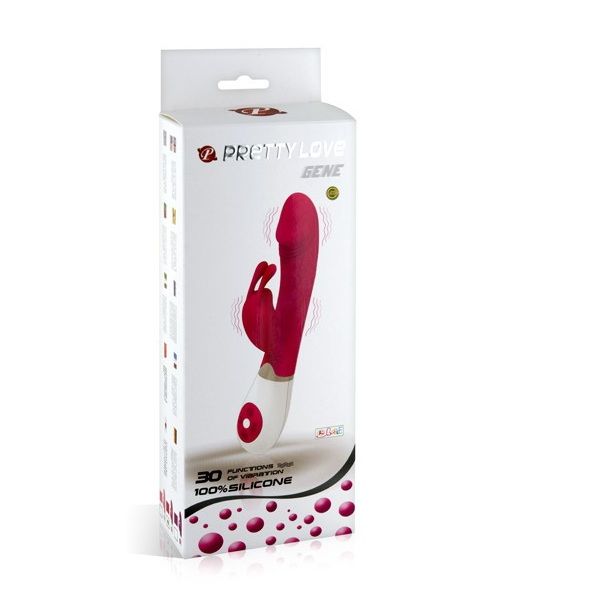 Vibratore Rabbit Clitoride Pretty Love Flirtation — Lilla