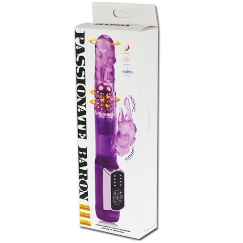 Vibratore Rabbit Baile Us Passion Baron — Rotante, Touch