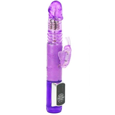Vibratore Rabbit Punto G Baile Butterfly Prince — Doppia Rotazione