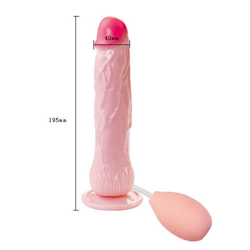 Dildo Realistico Eiacolatore Baile Eros Fountain — con Ventosa