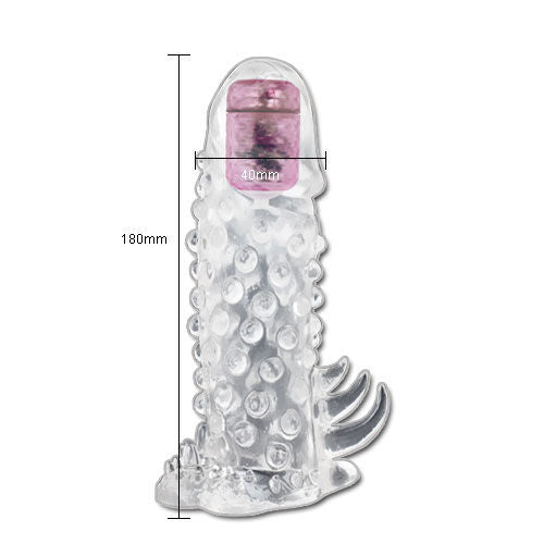 Guaina Fallica Vibrante Baile Brave III — Estensione Pene