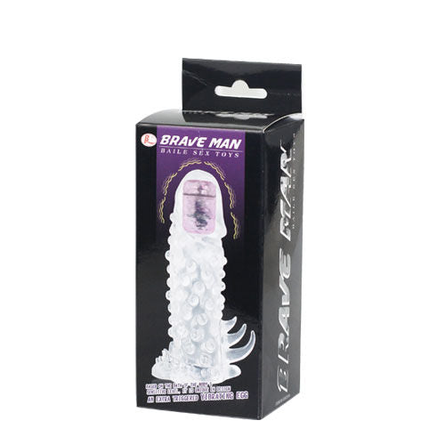 Guaina Fallica Vibrante Baile Brave III — Estensione Pene